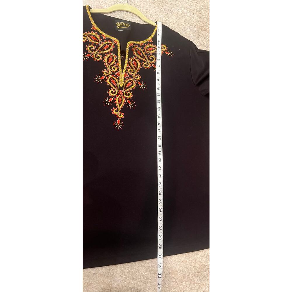 Bob Mackie Wearable Art Tunic - image 7